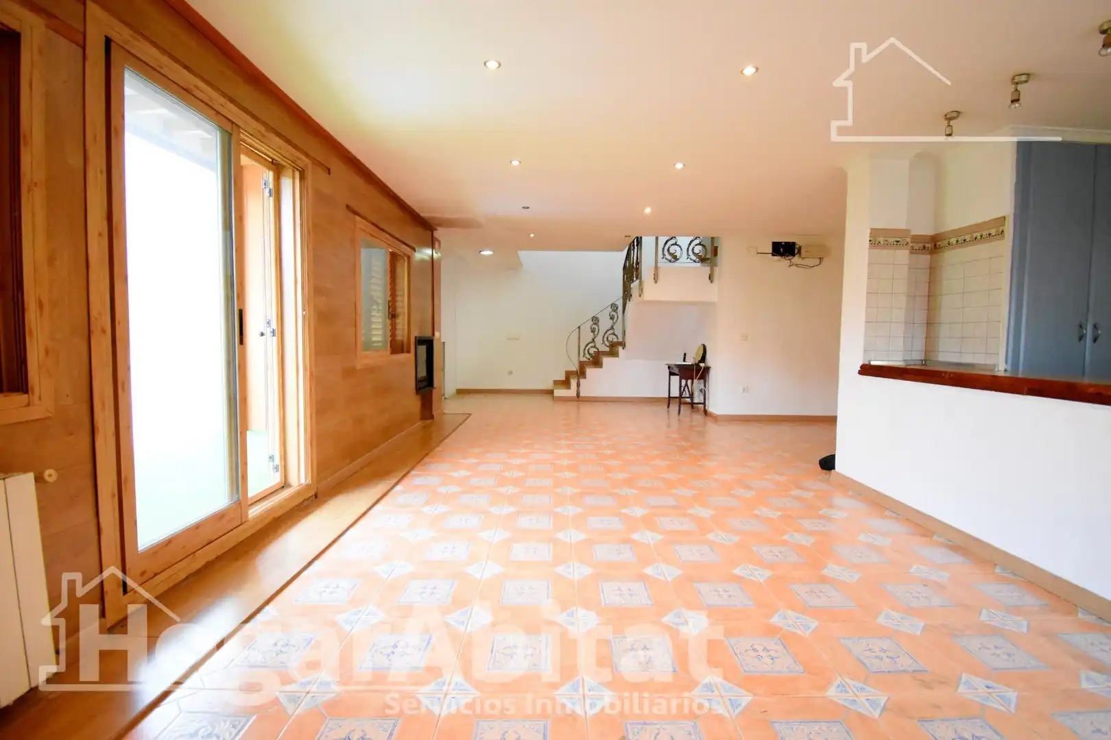 Sala de estar de Casa o chalet en venta en Gandia con Calefacción, Jardín privado y Terraza