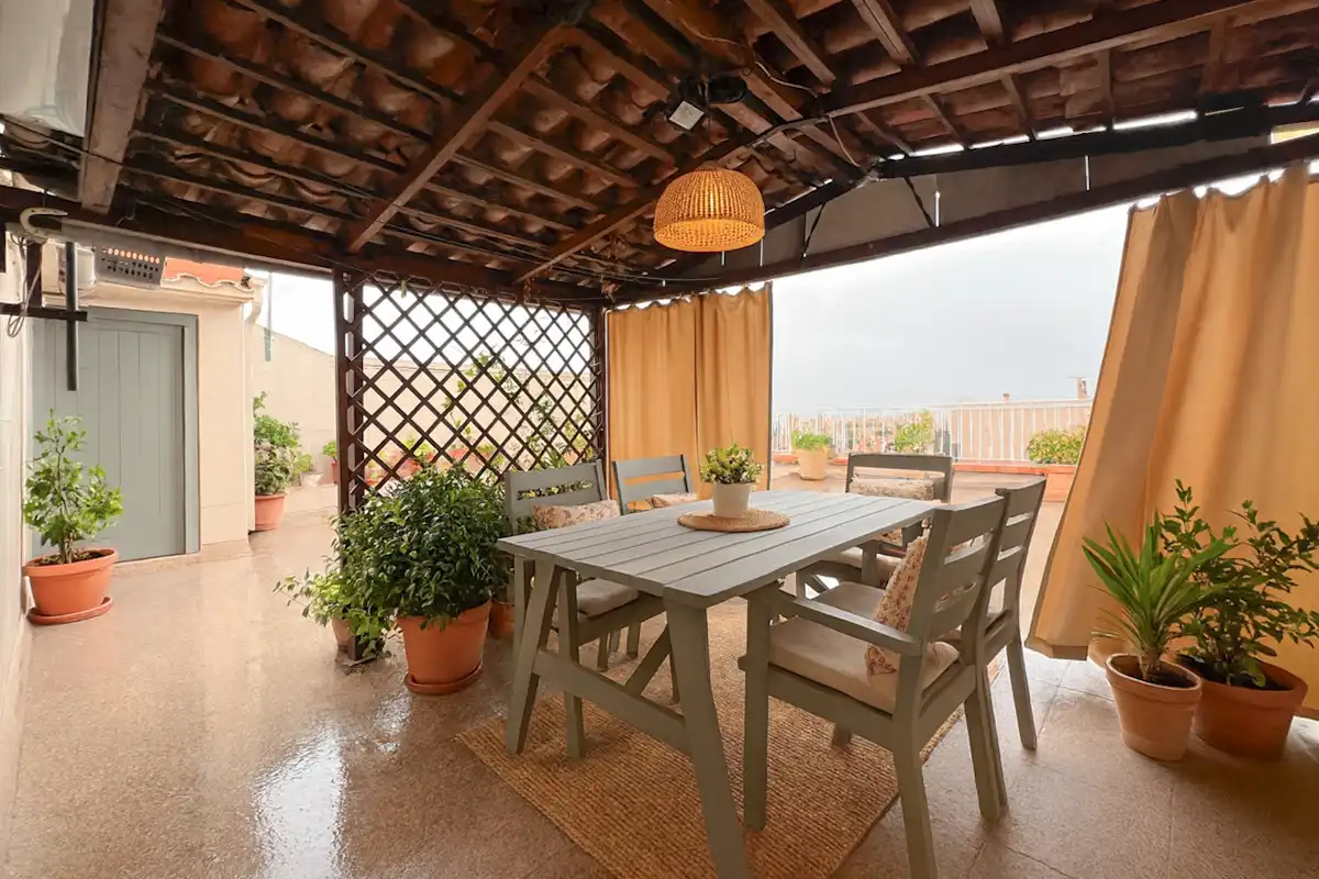 Terrassa de Casa adosada en venda en Mollet del Vallès amb Aire condicionat, Calefacció i Traster