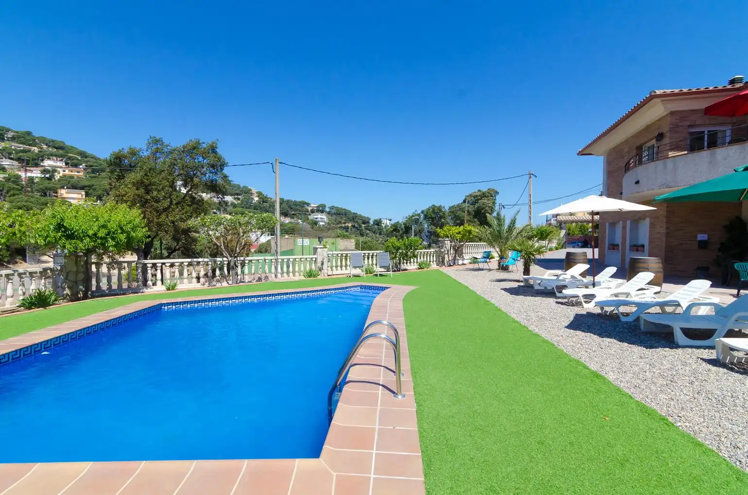 Piscina de Casa o xalet en venda en Lloret de Mar amb Terrassa i Piscina
