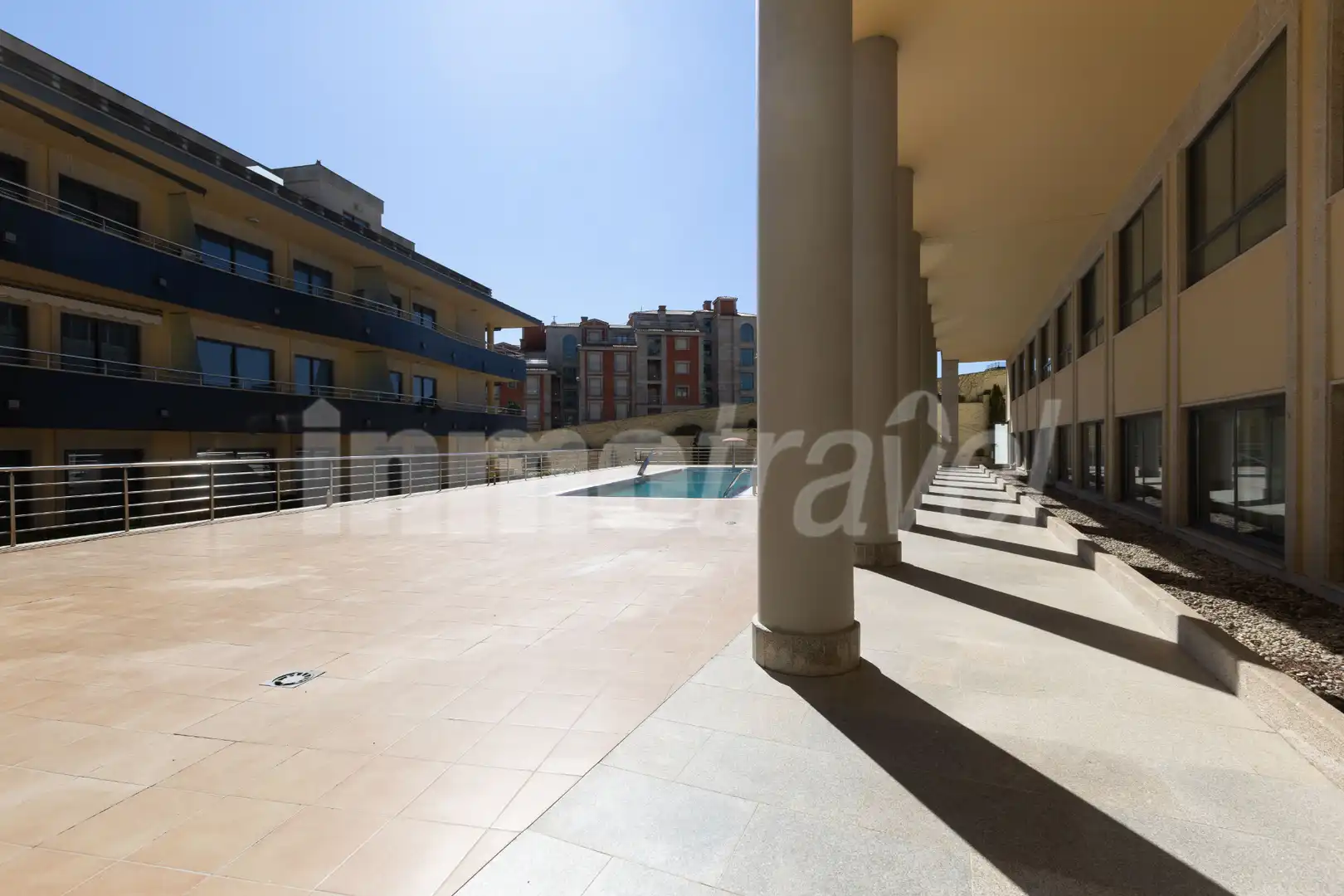 Piscina de Apartament en venda en Sanxenxo amb Calefacció, Parquet i Terrassa