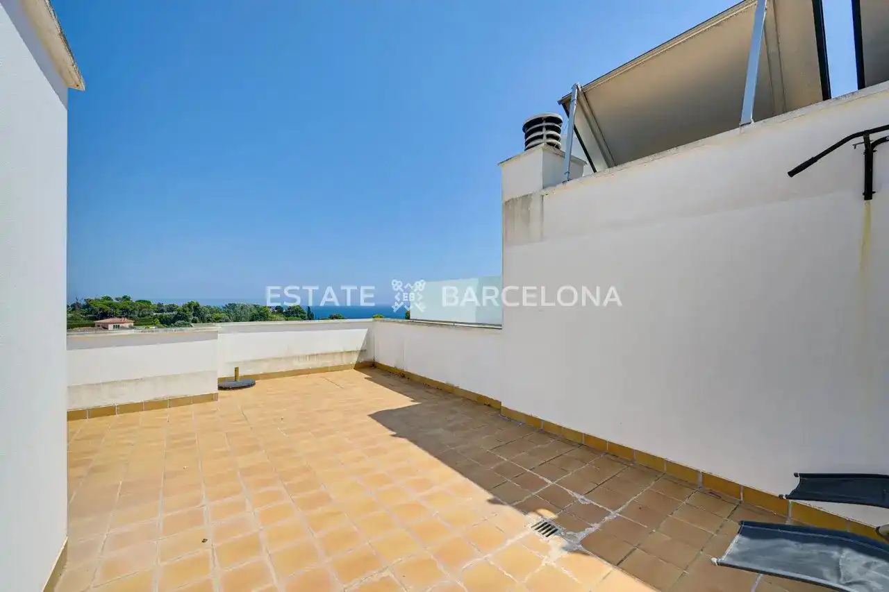 Terrassa de Casa adosada en venda en Lloret de Mar amb Aire condicionat, Calefacció i Terrassa