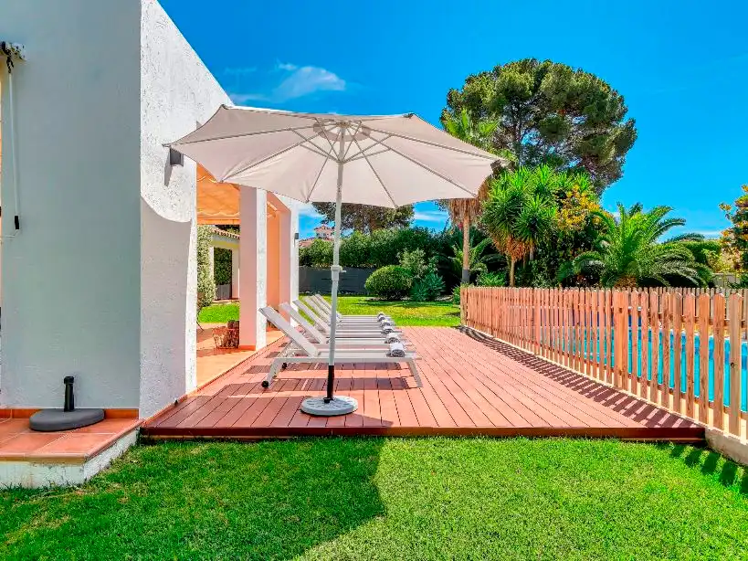 Jardín de Casa o chalet de alquiler en Estepona con Aire acondicionado, Calefacción y Jardín privado