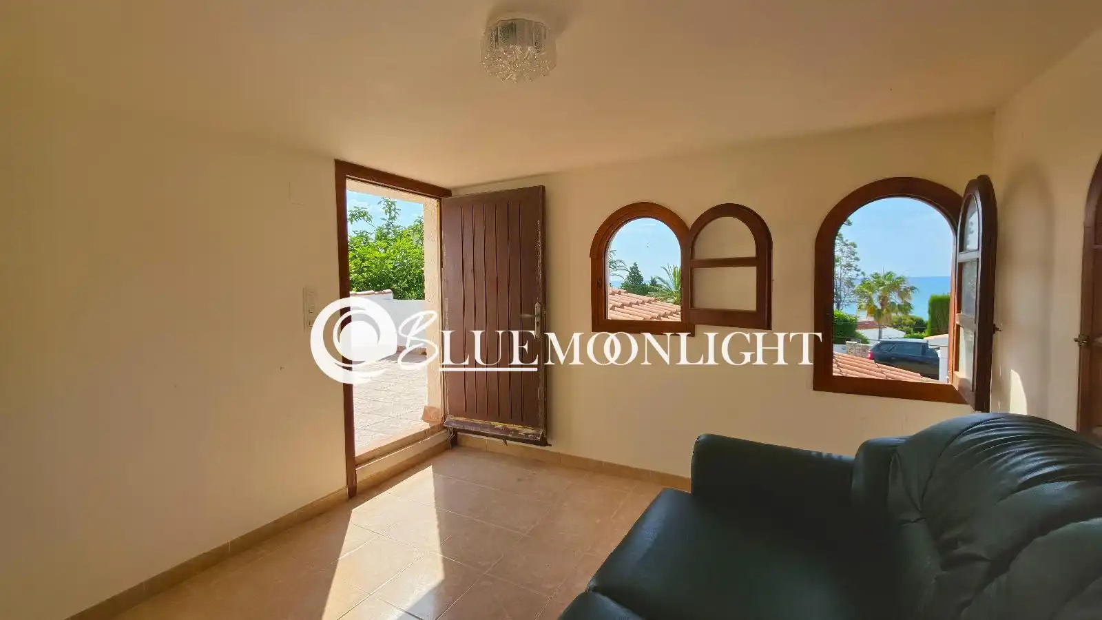 Terraza de Casa adosada en venta en Peñíscola / Peníscola con Calefacción, Jardín privado y Terraza