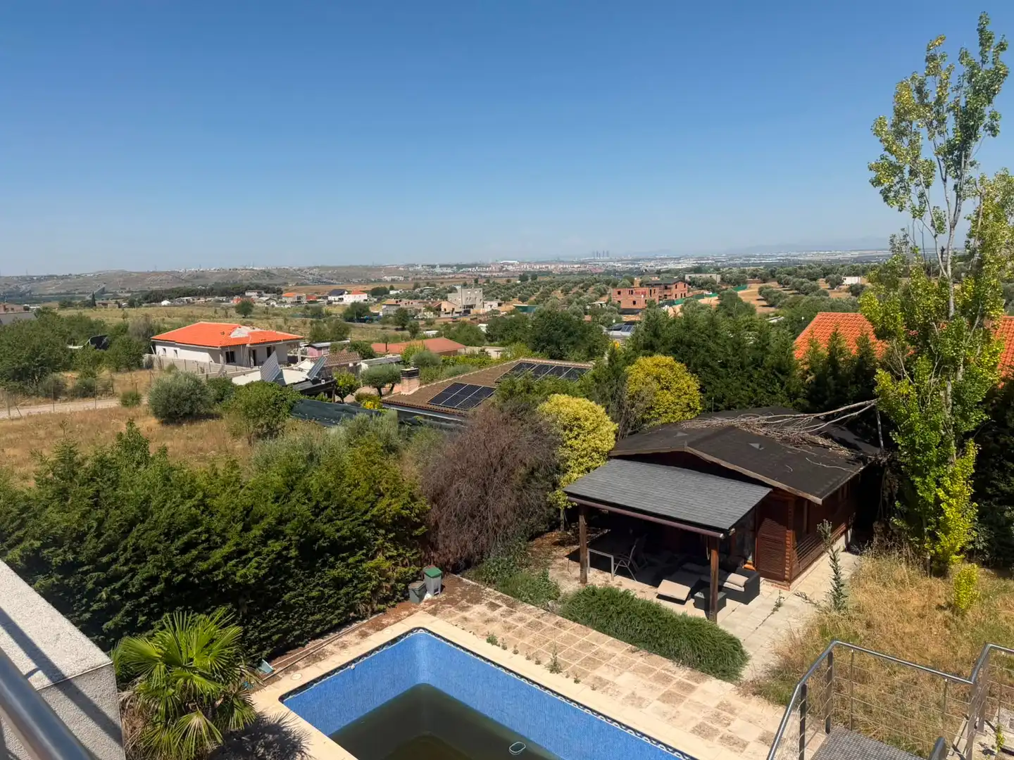 Jardín de Casa o chalet en venta en Mejorada del Campo con Jardín privado, Terraza y Piscina