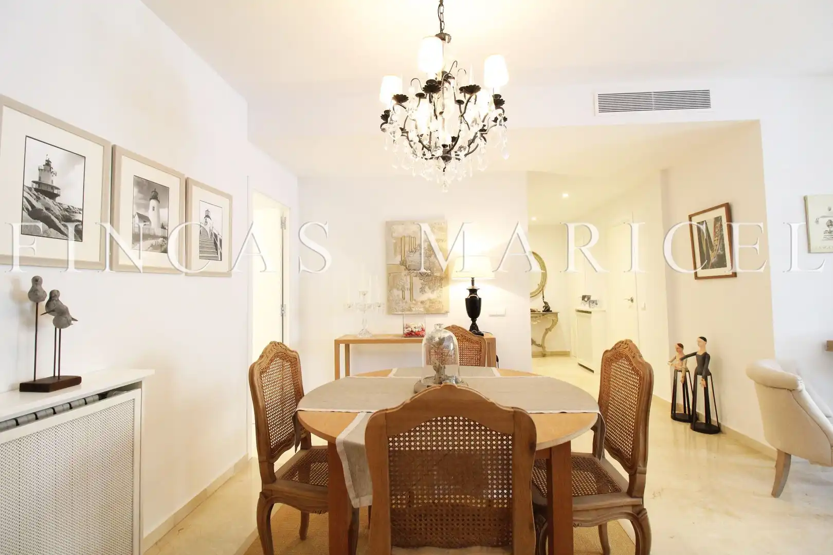 Esszimmer von Wohnung zum Verkauf in Sitges mit Klimaanlage, Heizung und Terrasse