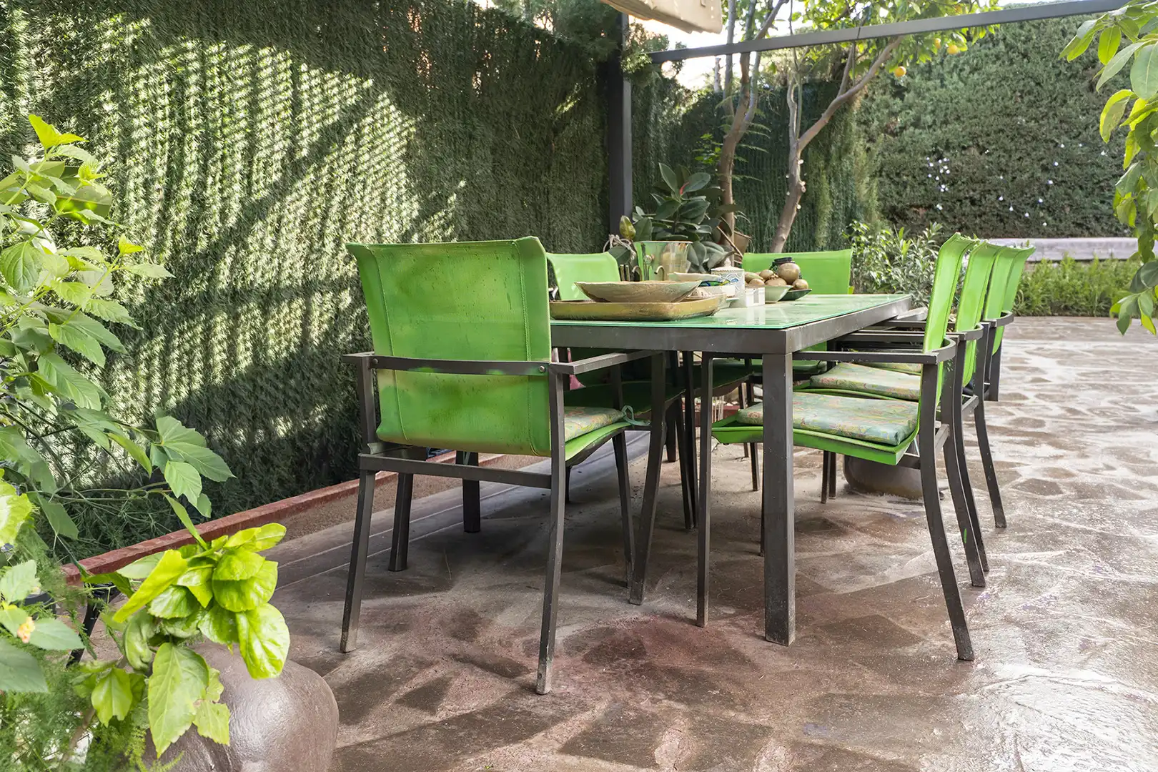 Terraza de Casa adosada en venta en Benalmádena con Terraza, Piscina y Internet