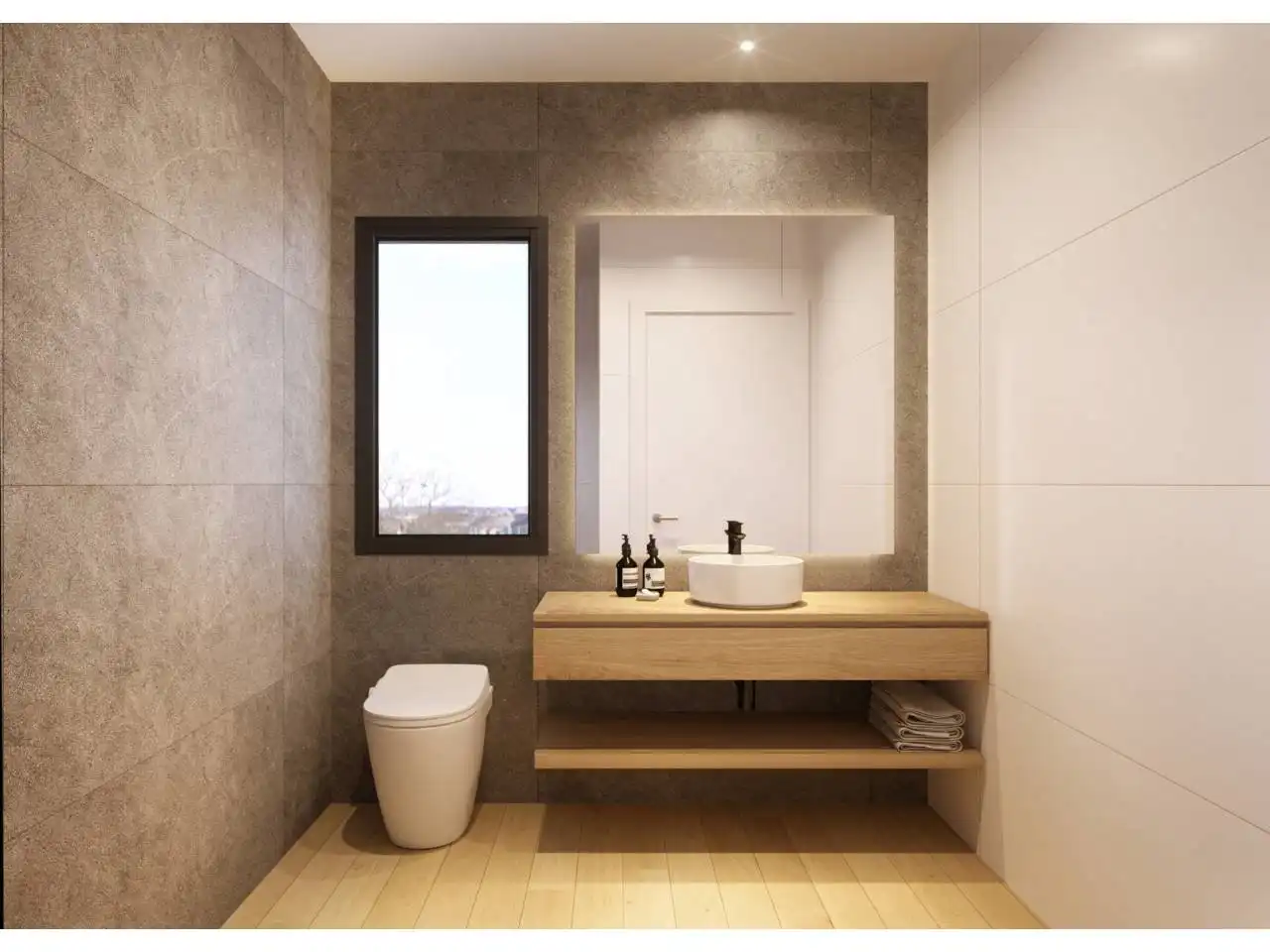 Baño de Casa adosada en venta en Torres de Segre con Aire acondicionado, Calefacción y Jardín privado