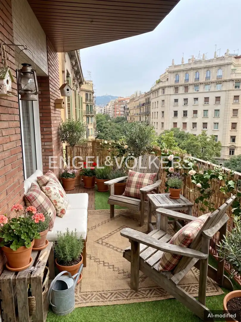 Terraza de Piso en venta en Barcelona con Aire acondicionado, Calefacción y Parquet
