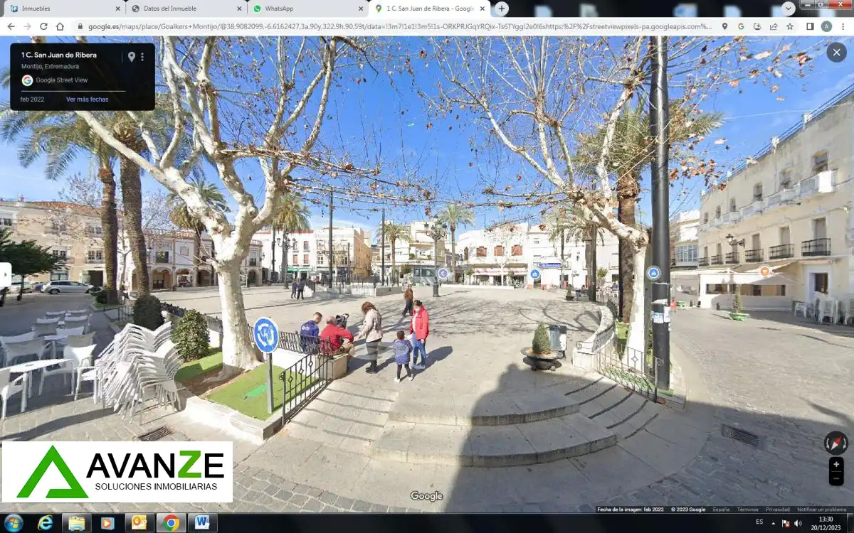 Vista exterior de Ático en venta en Montijo con Terraza
