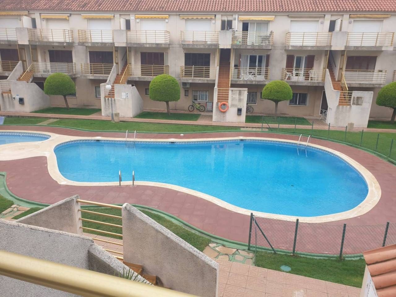 Swimming pool of Apartment to rent in Cambrils  with Air Conditioner, Terrace and Furnished