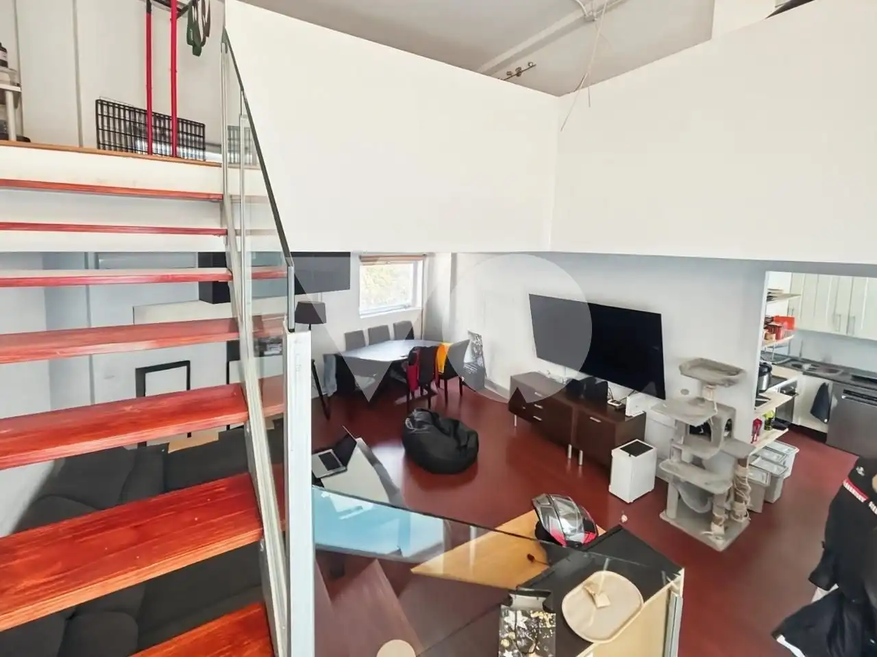 Sala de estar de Dúplex en venta en Madrid con Aire acondicionado