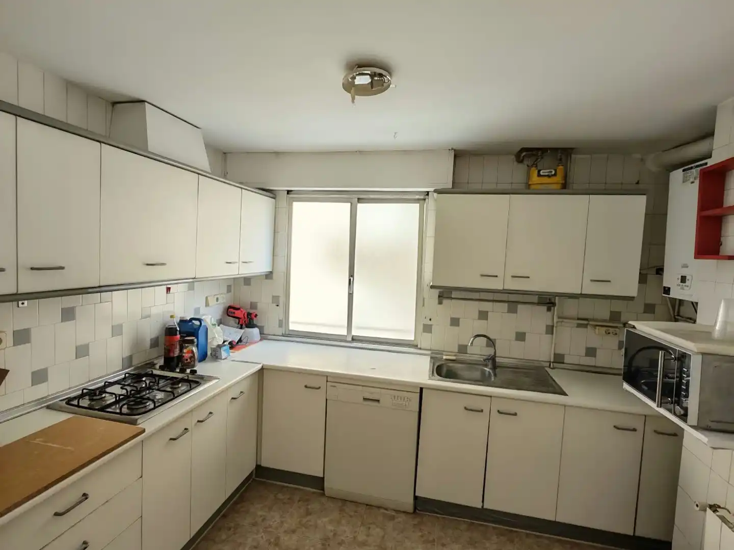Kitchen of Flat for rent in Murcia  with Air Conditioner, Heating and Furnished