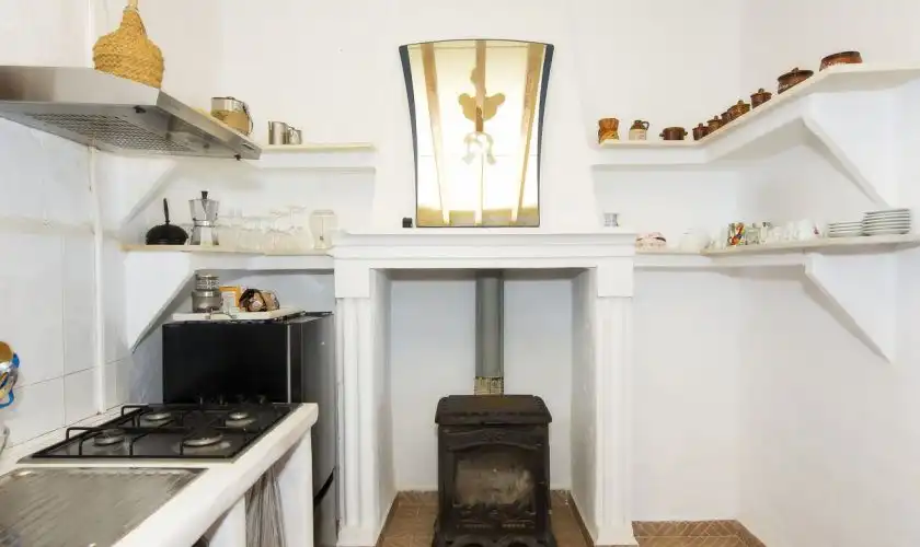 Kitchen of Houses for sale in Níjar  with Air Conditioner, Heating and Private garden