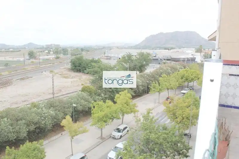 Vista exterior de Àtic en venda en Xàtiva amb Aire condicionat, Calefacció i Terrassa