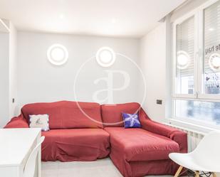 Living room of Flat to rent in  Madrid Capital  with Heating, Furnished and Pets allowed