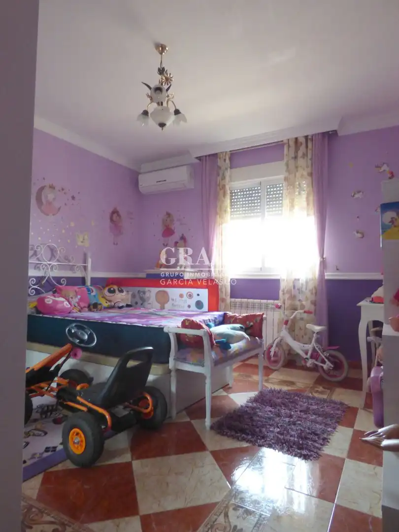 Bedroom of Houses for sale in Albacete  with Air Conditioner, Heating and Private garden