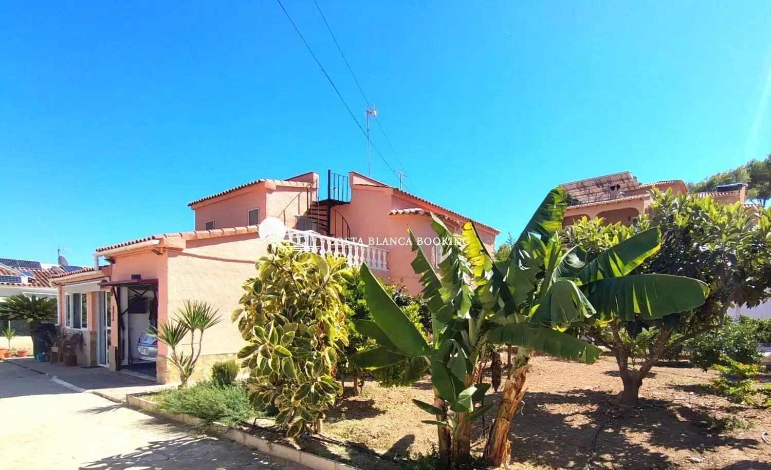 Vista exterior de Casa o chalet en venta en L'Alfàs del Pi con Aire acondicionado, Jardín privado y Terraza