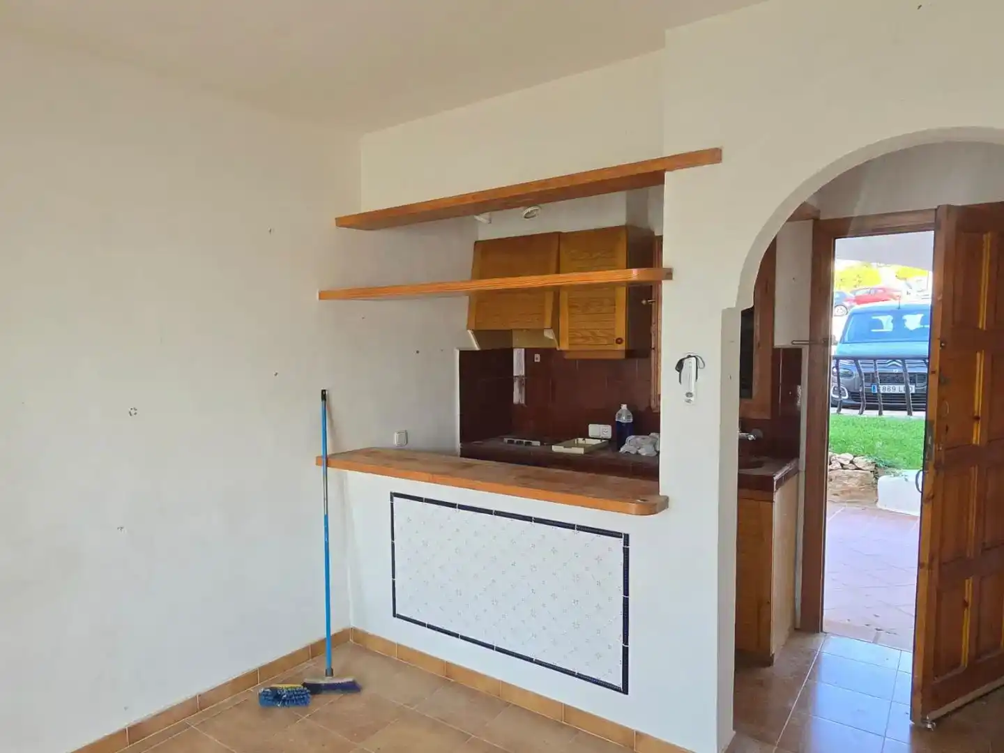 Cuina de Apartament en venda en Es Mercadal amb Piscina