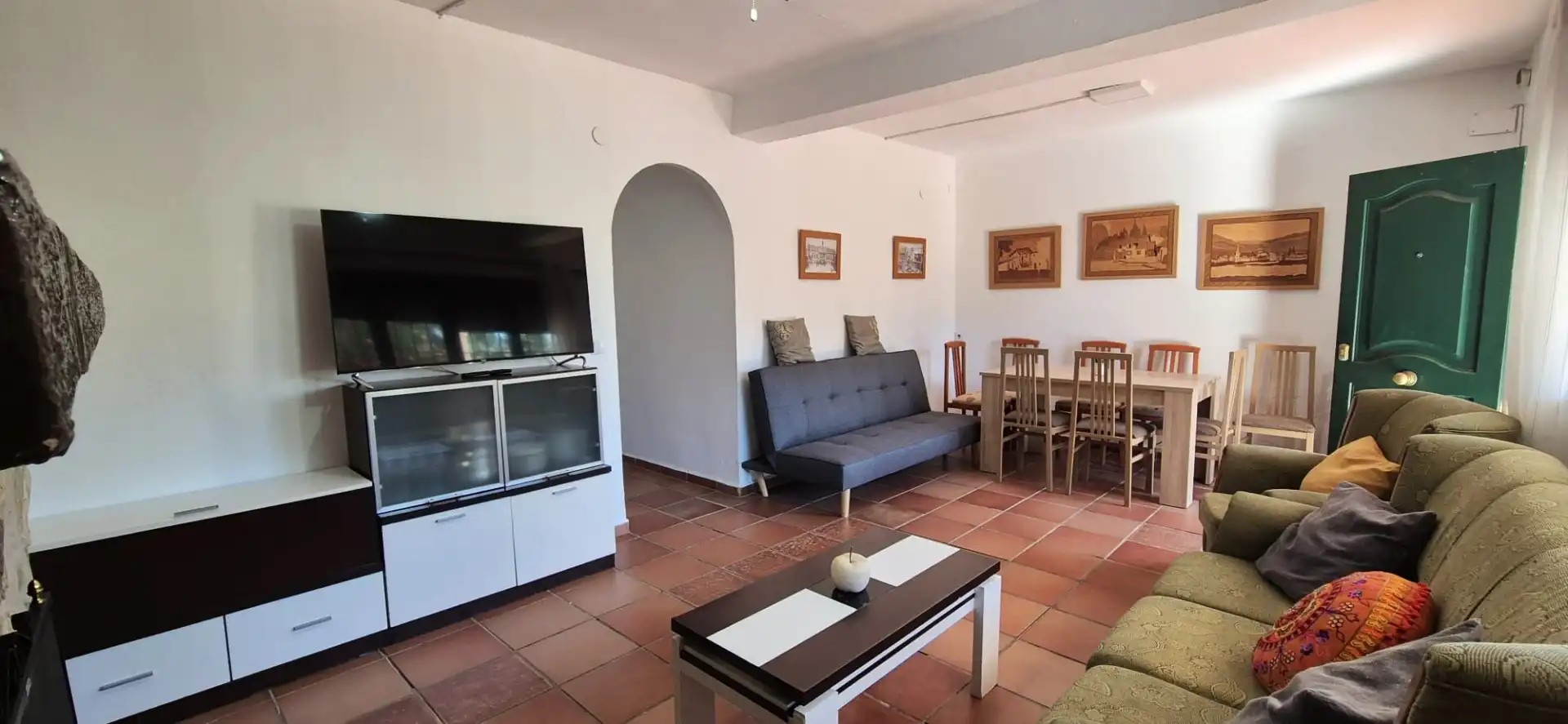 Living room of Houses for sale in Badajoz  with Private garden, Terrace and Storage room