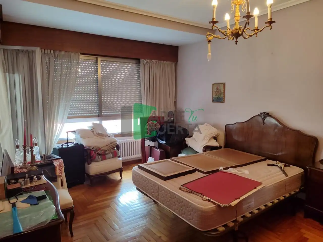 Bedroom of Flat for sale in Ourense Capital   with Heating, Parquet flooring and Storage room