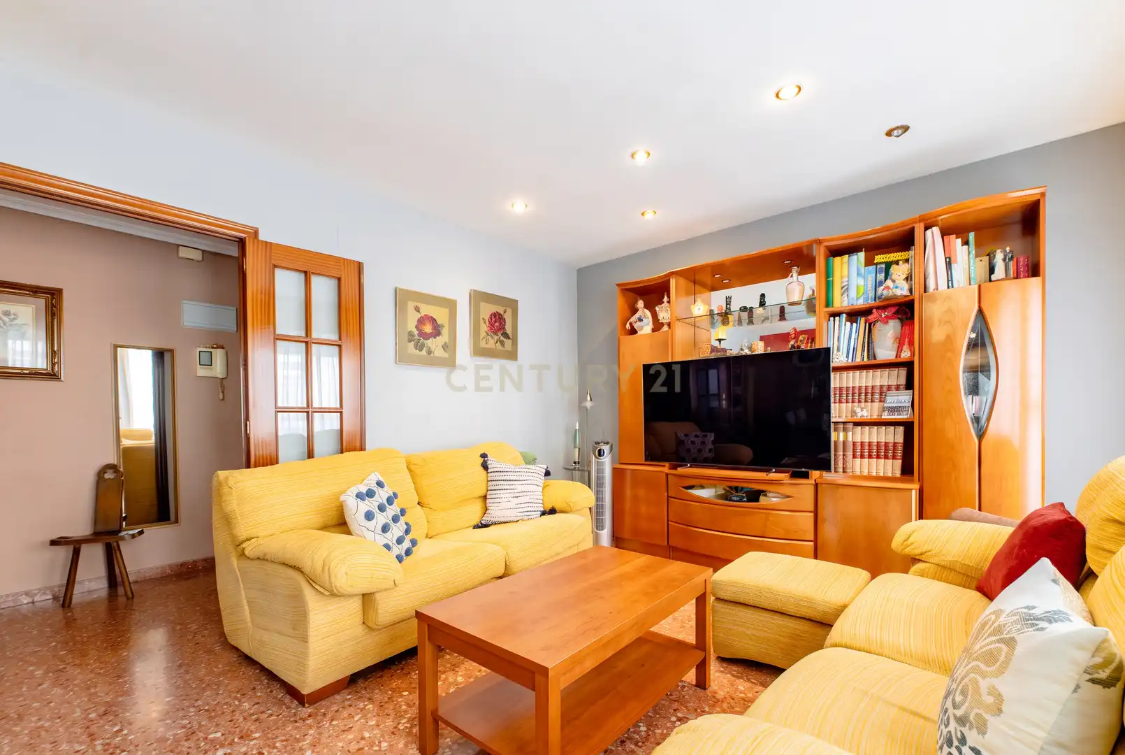 Sala de estar de Apartamento en venta en Valencia con Aire acondicionado