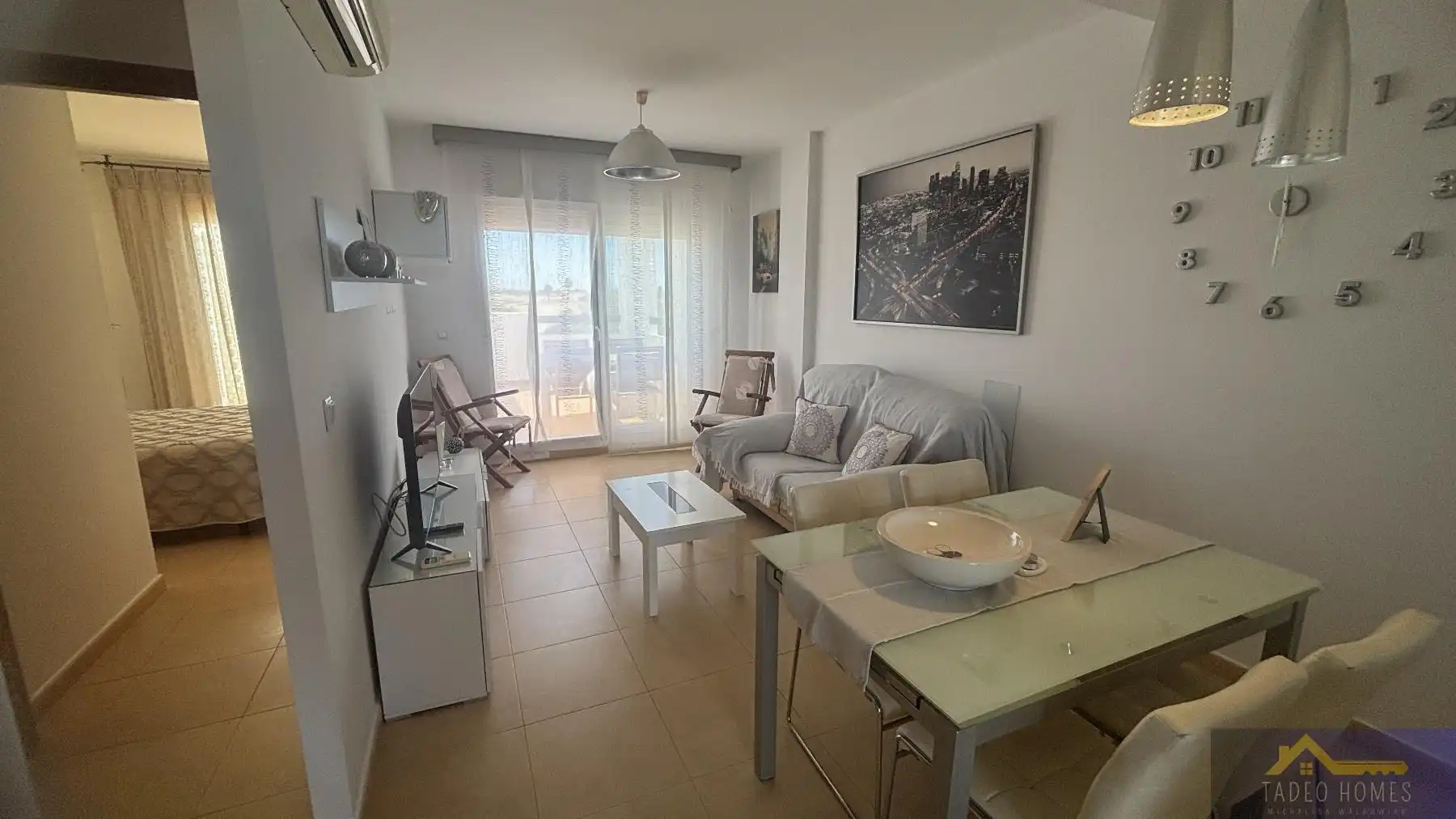 Sala de estar de Apartamento en venta en Torre-Pacheco con Aire acondicionado, Calefacción y Terraza