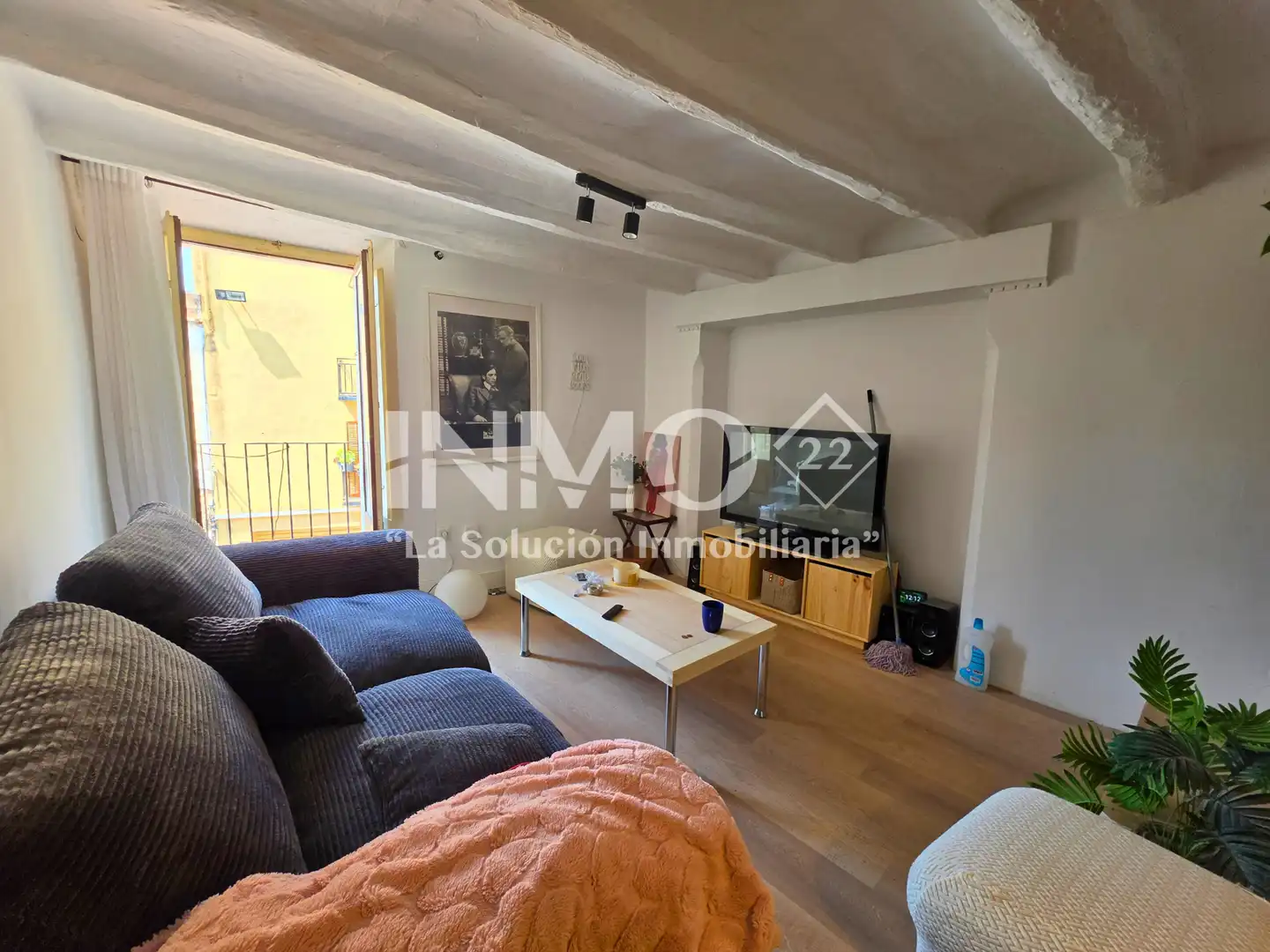 Living room of Houses for sale in Mont-roig del Camp  with Parquet flooring, Storage room and Furnished