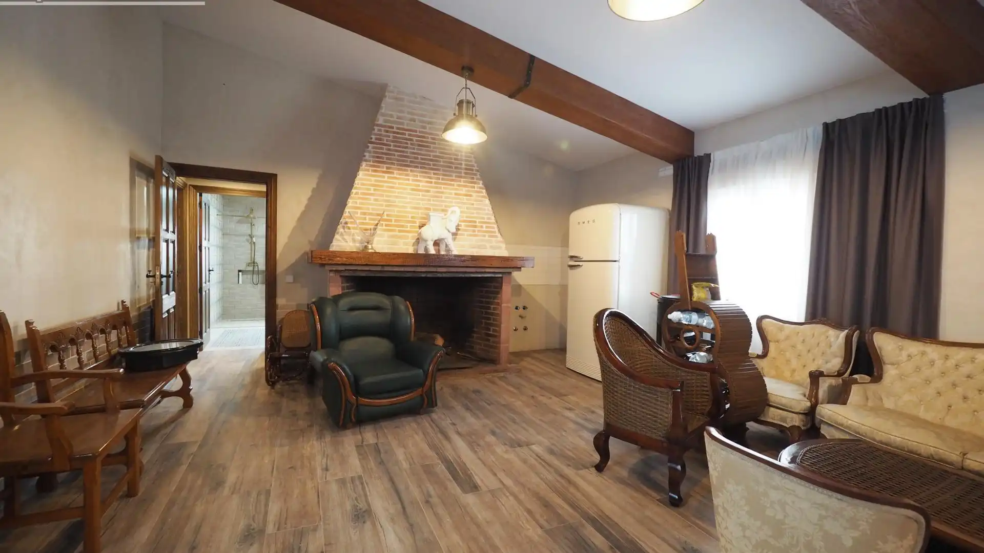 Living room of Houses for sale in Tomelloso  with Air Conditioner and Furnished