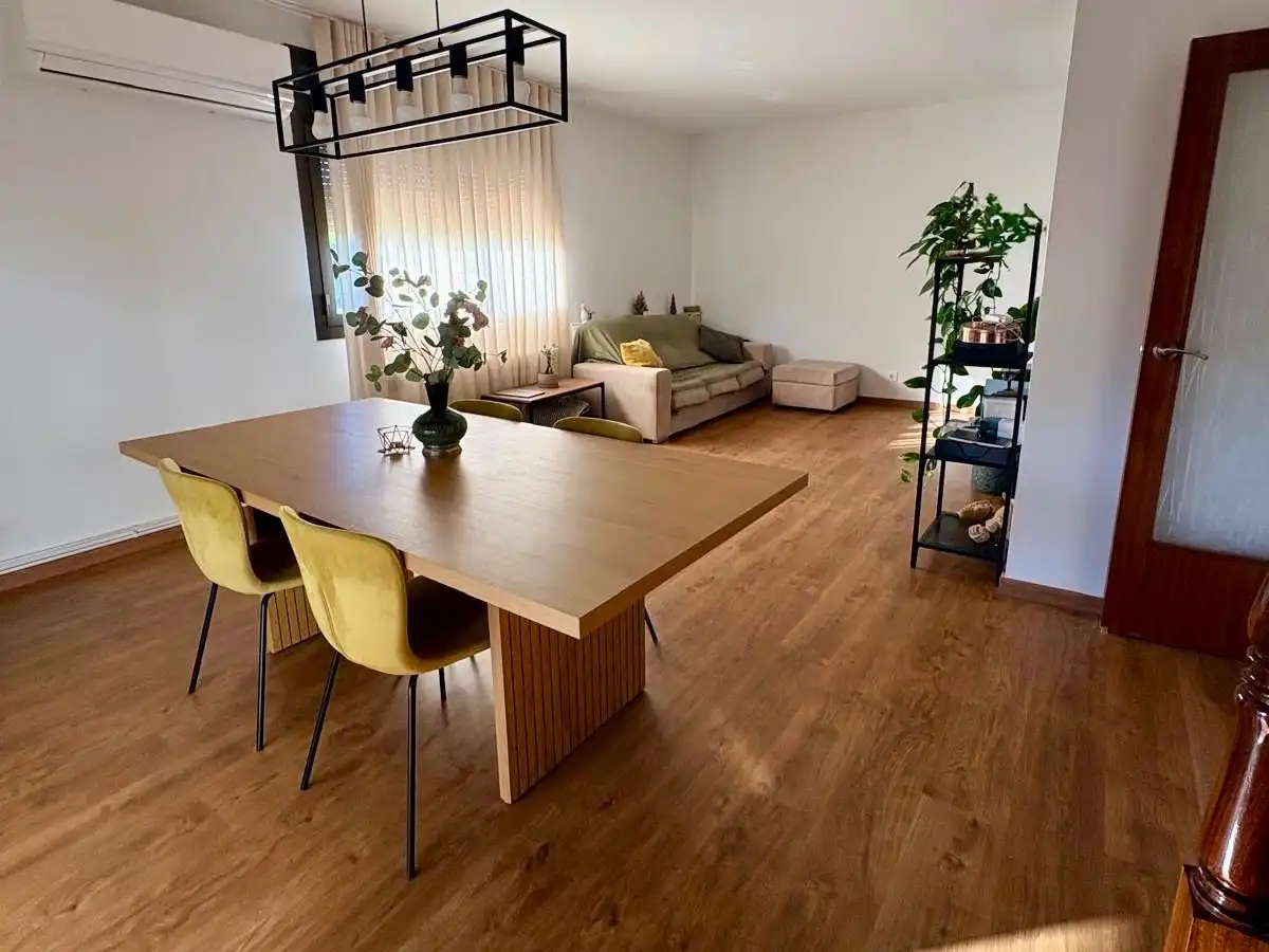 Dining room of Houses for sale in Vallirana  with Air Conditioner, Terrace and Balcony