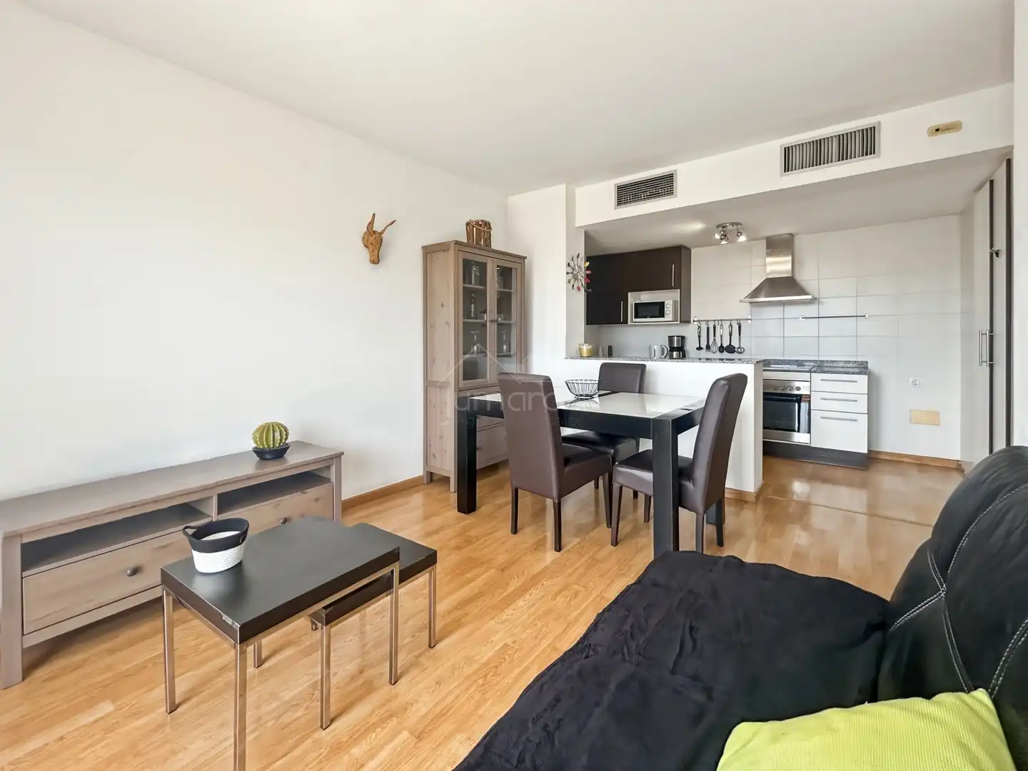 Sala de estar de Piso en venta en Empuriabrava con Aire acondicionado, Calefacción y Terraza