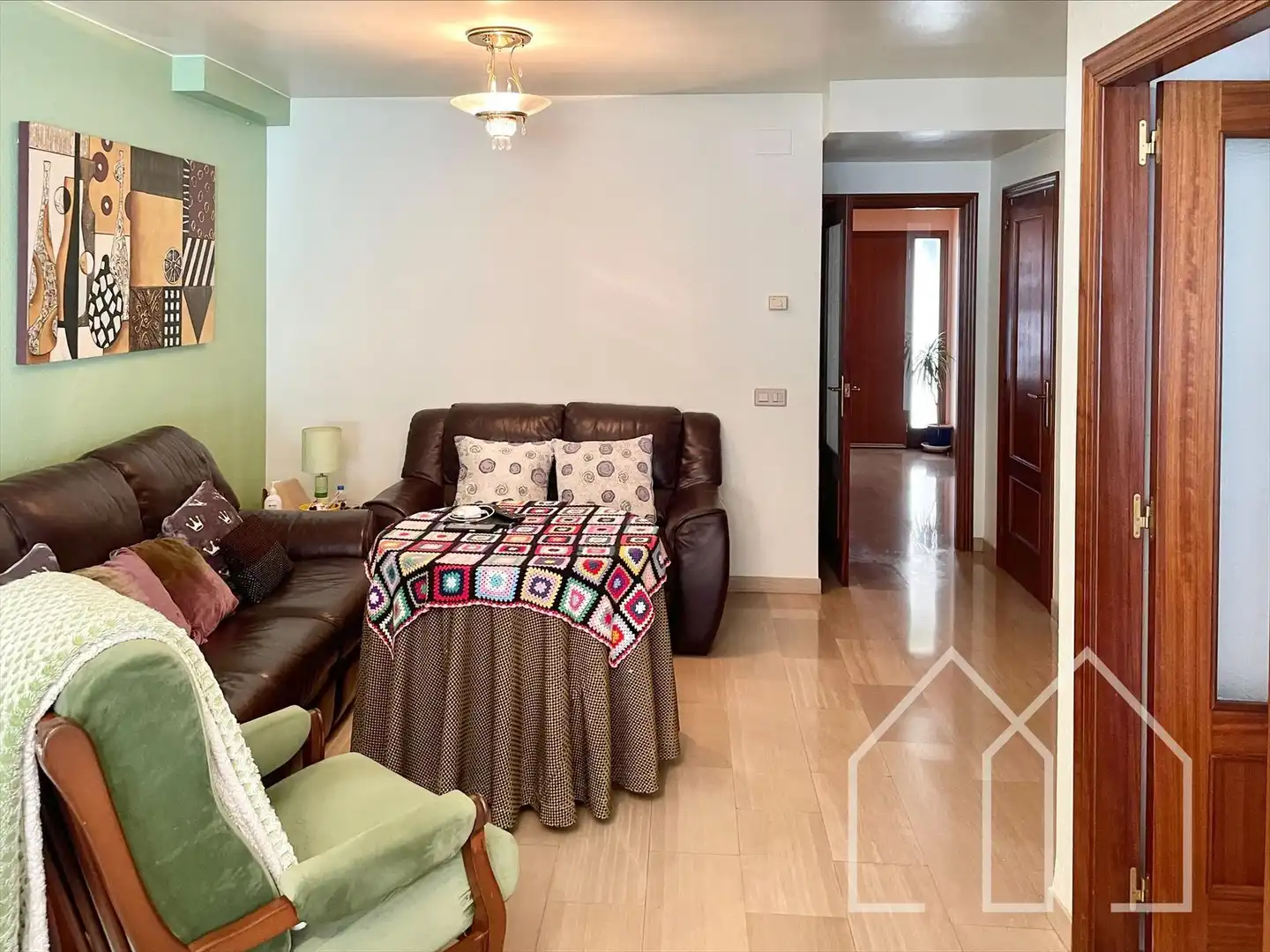 Living room of Detached homes for sale in Llagostera  with Heating and Terrace