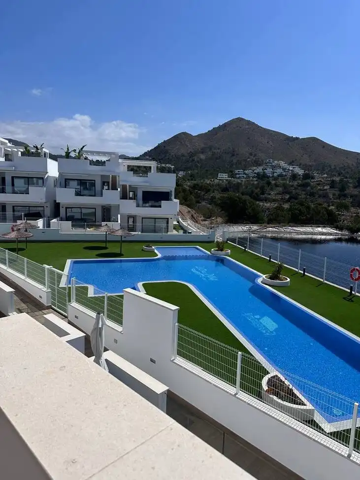 Piscina de Ático en venta en Villajoyosa / La Vila Joiosa