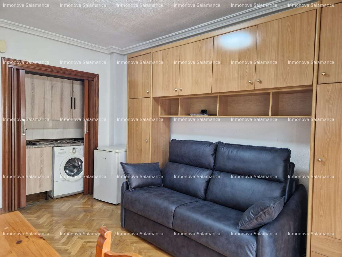 Sala d'estar de Estudi de lloguer en Salamanca Capital amb Aire condicionat, Calefacció i Moblat