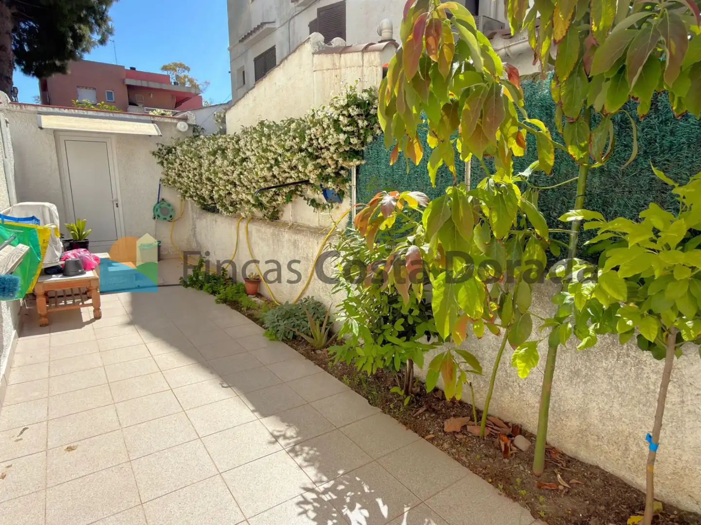 Terraza de Apartamento en venta en Cubelles con Aire acondicionado, Jardín privado y Parquet