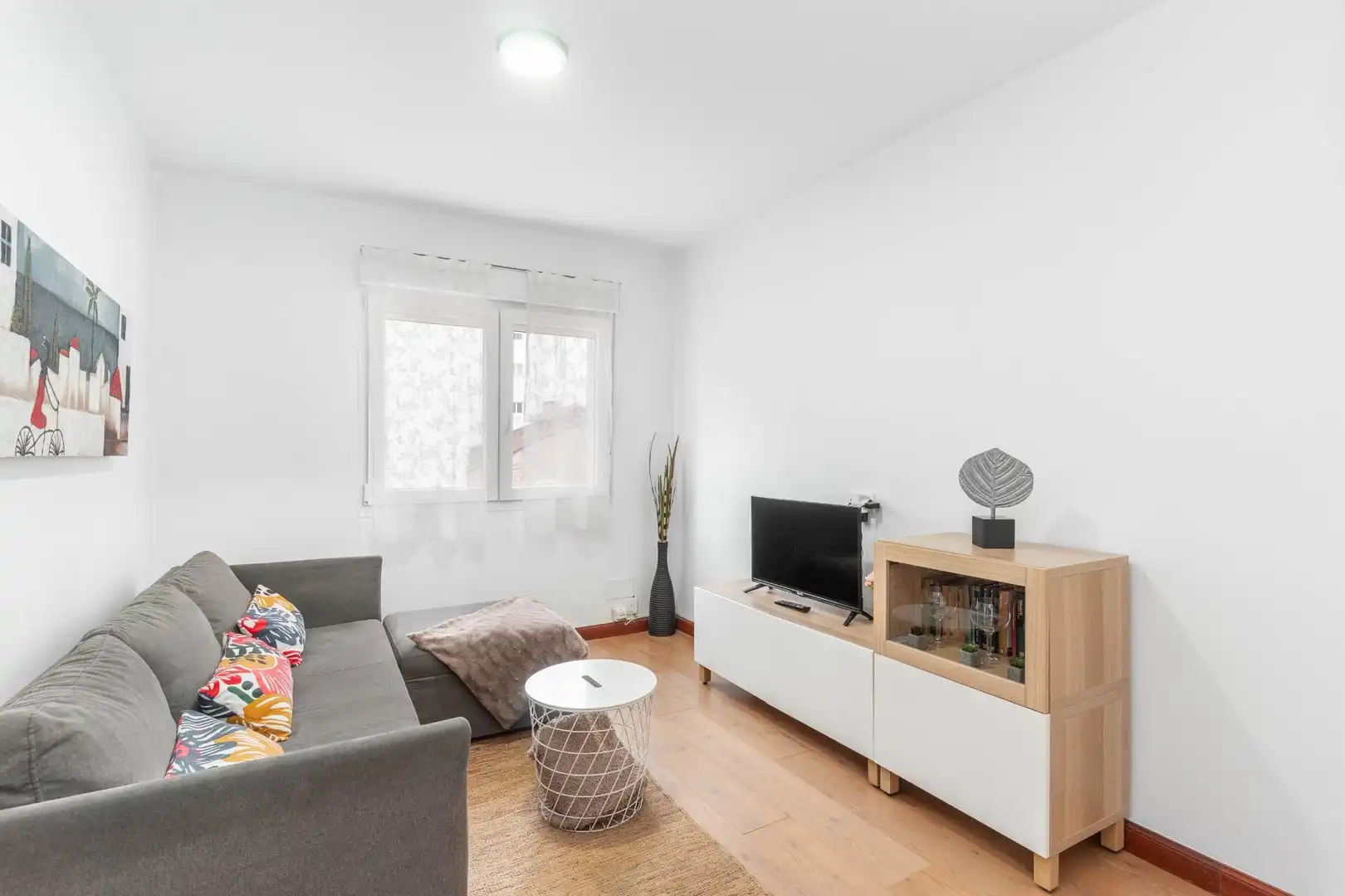 Sala de estar de Piso en venta en Gijón  con Calefacción y Amueblado