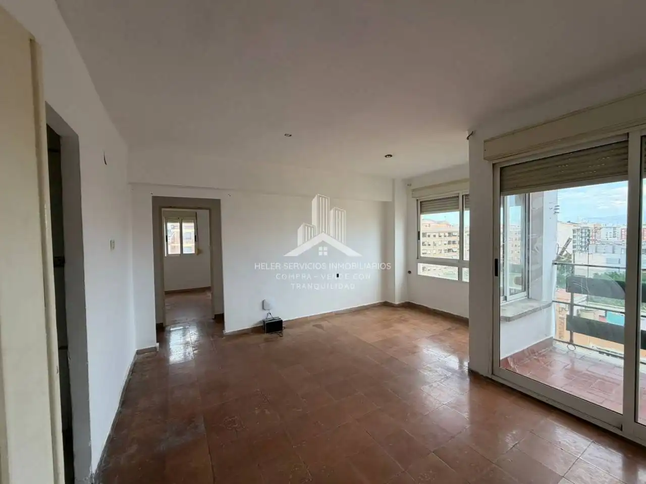 Wohnzimmer von Wohnung zum Verkauf in Castellón de la Plana / Castelló de la Plana mit Balkon