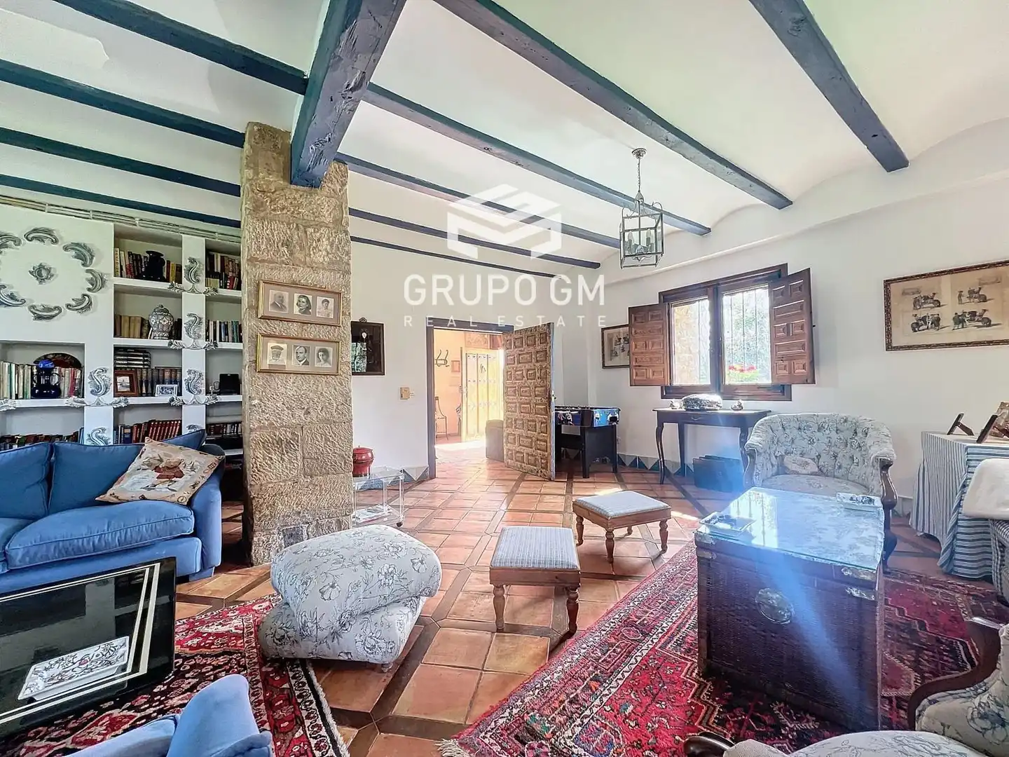 Living room of Houses for sale in  Logroño  with Terrace, Storage room and Swimming Pool