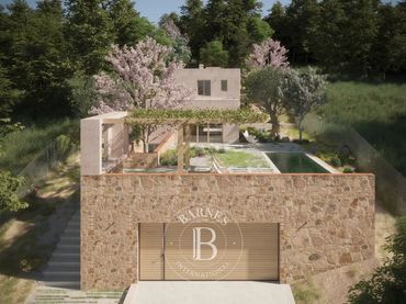 Casa amb piscina en venda a Poble