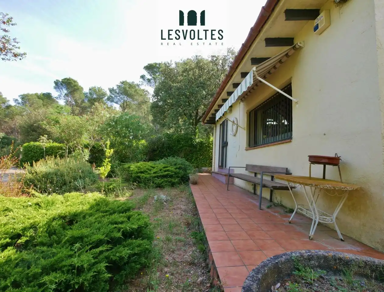 Vista exterior de Casa o chalet en venta en Ventalló con Jardín privado, Parquet y Terraza