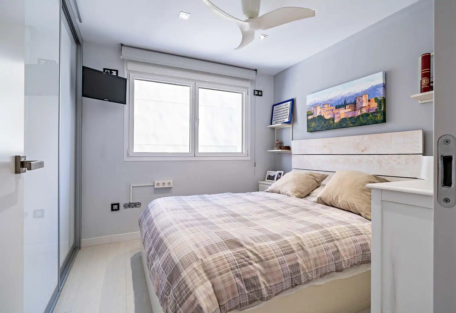 Bedroom of Houses for rent in Roquetas de Mar  with Air Conditioner, Heating and Terrace