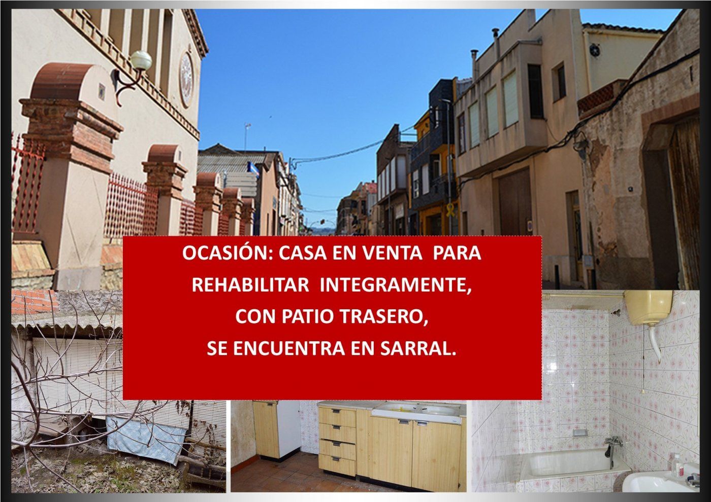 Vista exterior de Casa o xalet en venda en Sarral amb Terrassa, Traster i Balcó