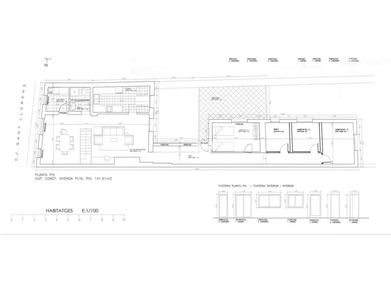 Wohnung zum Verkauf in Matadepera mit Heizung, Parkett und Terrasse