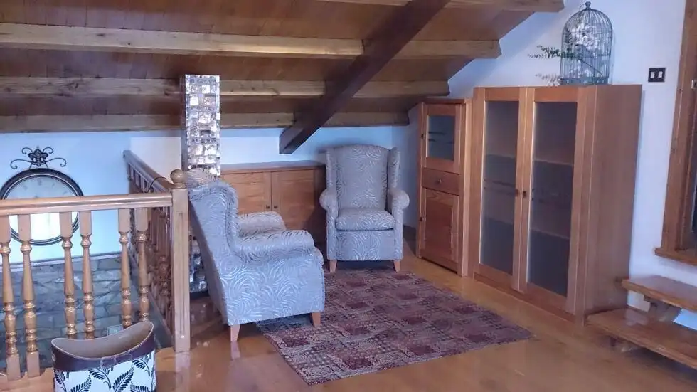 Sala de estar de Finca rústica en venta en Tapia de Casariego con Calefacción, Jardín privado y Parquet