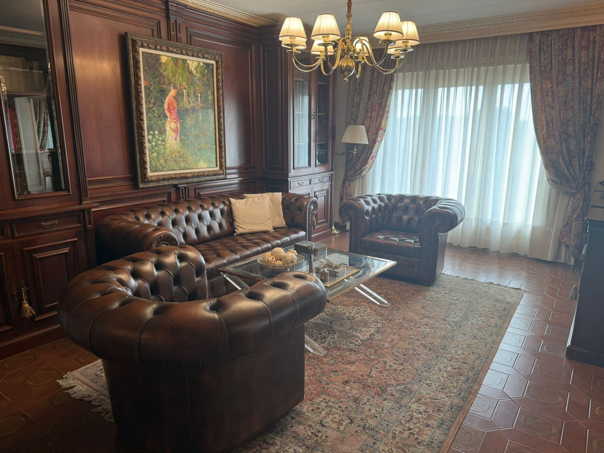 Living room of House or chalet for sale in Sant Celoni  with Air Conditioner, Heating and Private garden