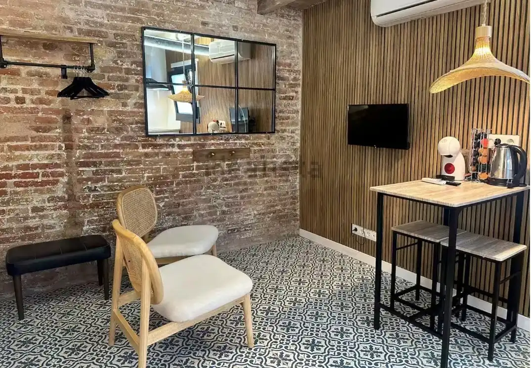Living room of Commercial properties for rent in L'Hospitalet de Llobregat  with Air Conditioner, Heating and Terrace