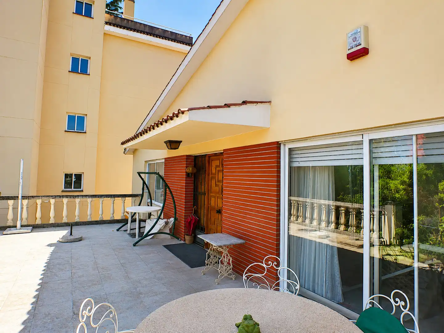 Terraza de Casa o chalet en venta en Madrid con Calefacción, Jardín privado y Parquet