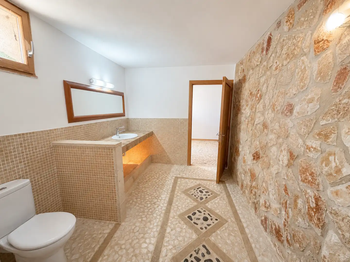Bany de Casa o xalet en venda en Lloret de Vistalegre amb Aire condicionat, Terrassa i Piscina