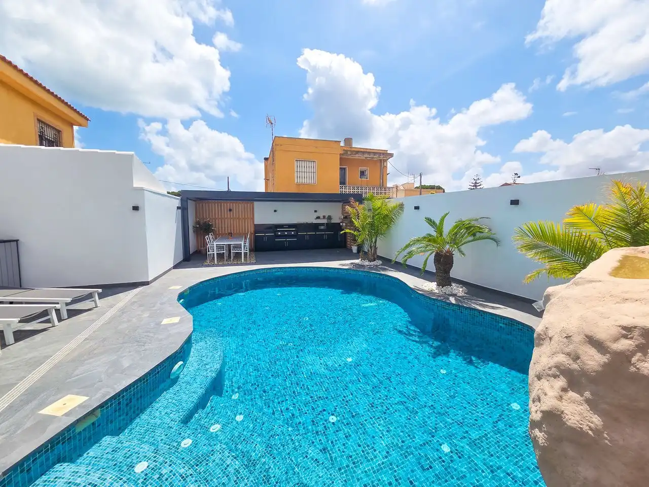 Piscina de Finca rústica en venda en Cartagena