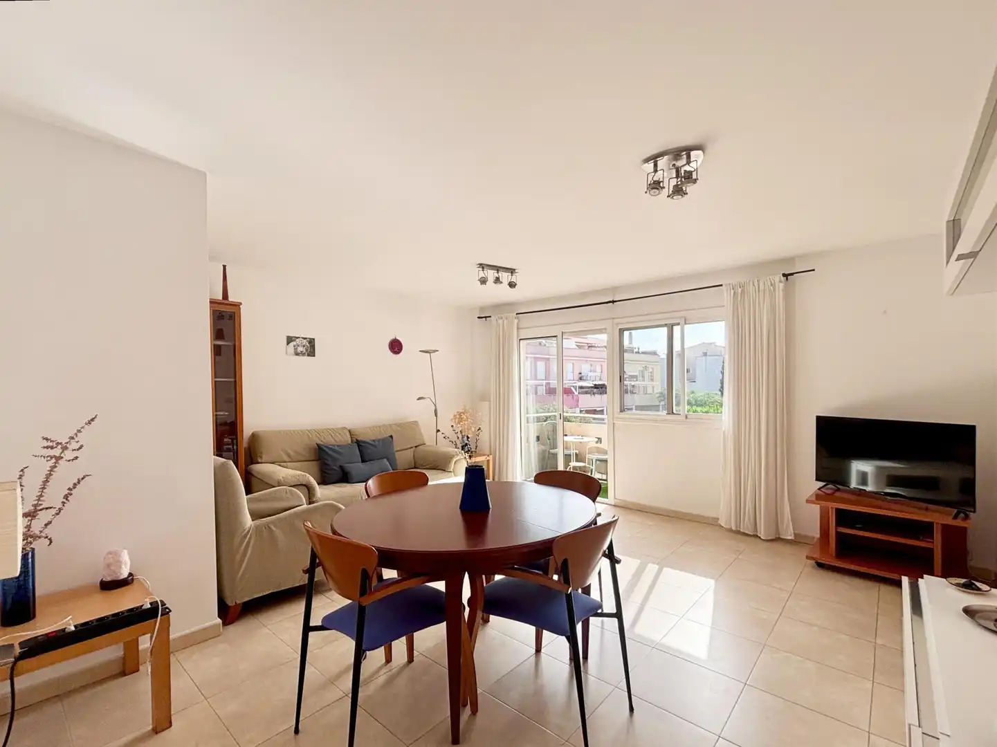 Sala d'estar de Pis en venda en Sant Martí Sarroca amb Calefacció i Balcó