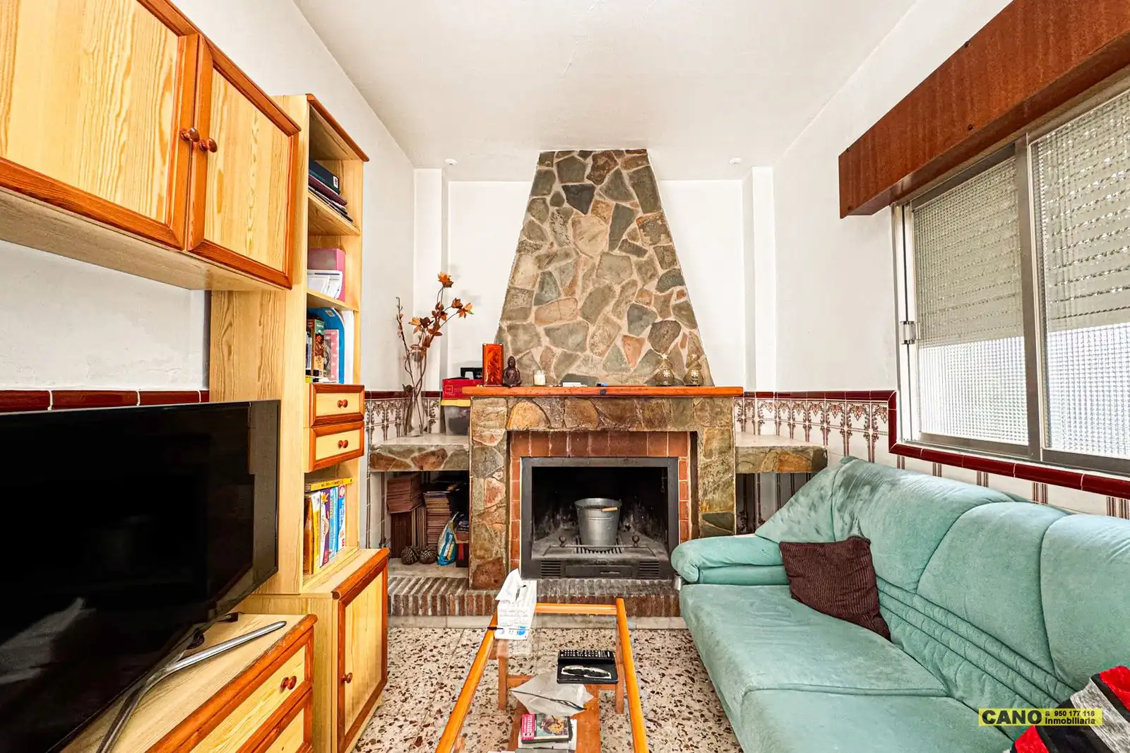 Sala d'estar de Casa o xalet en venda en Huércal de Almería amb Aire condicionat, Calefacció i Terrassa